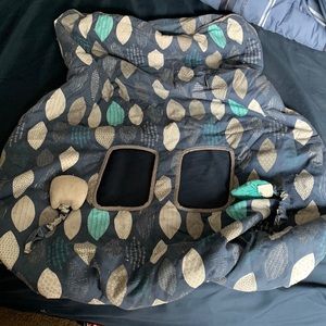 Shopping cart cover for baby